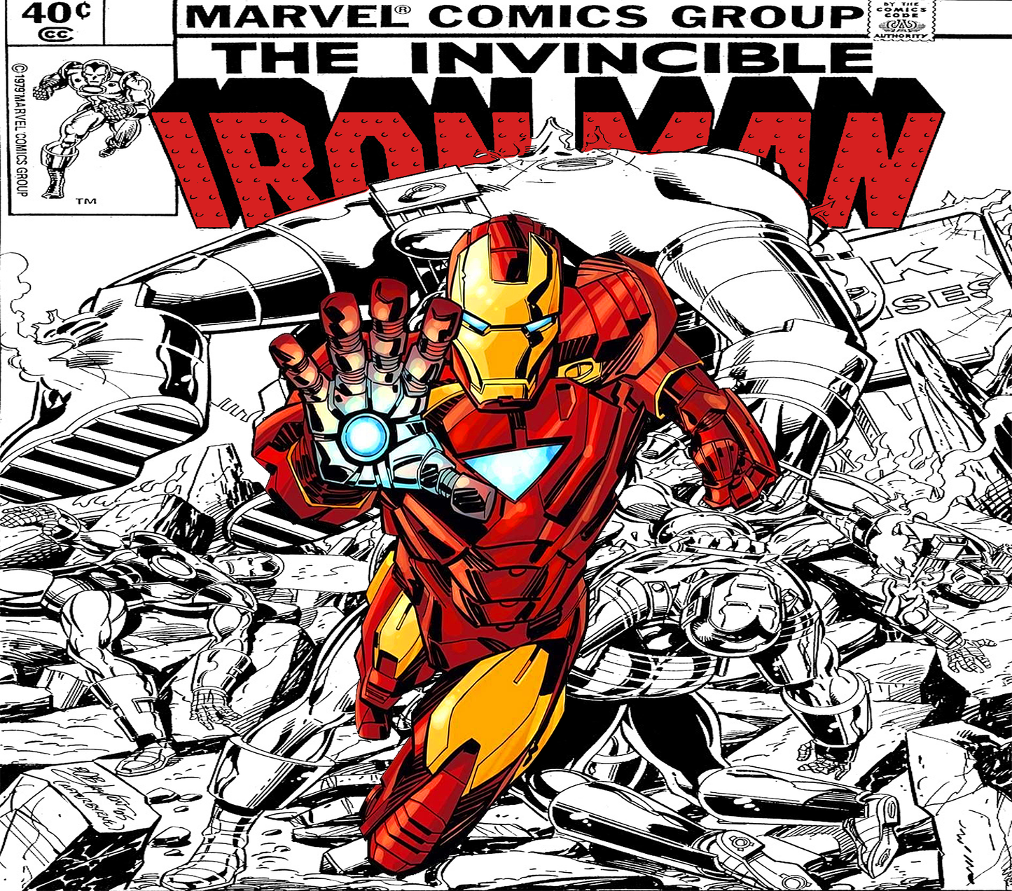 245 Iron man with Tumbler