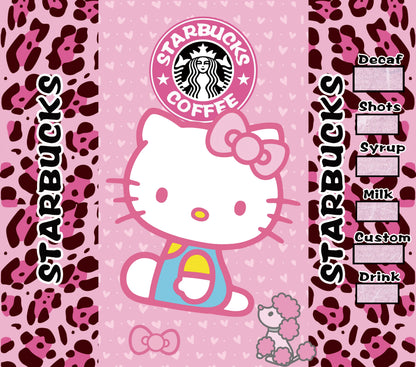 322 Starbucks x Hello Kitty with Tumbler