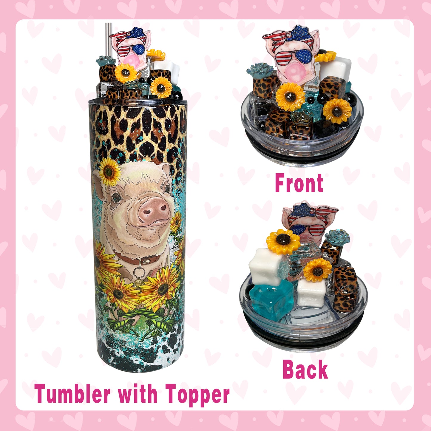 Year-end Hot Sale - Tumbler with Topper - Buy 2 Get 10% Extra Off&Free Shipping