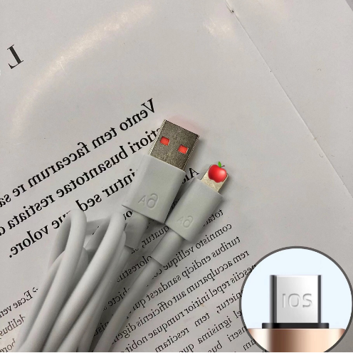Super fast charging mobile phone data cable suitable for USB charging cable Apple data cable